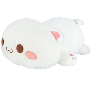 Nalo Cute, Cat Weighted Pillow Pet Plush Soft Stuffed Animal Toy Cozy Pillow 3lb